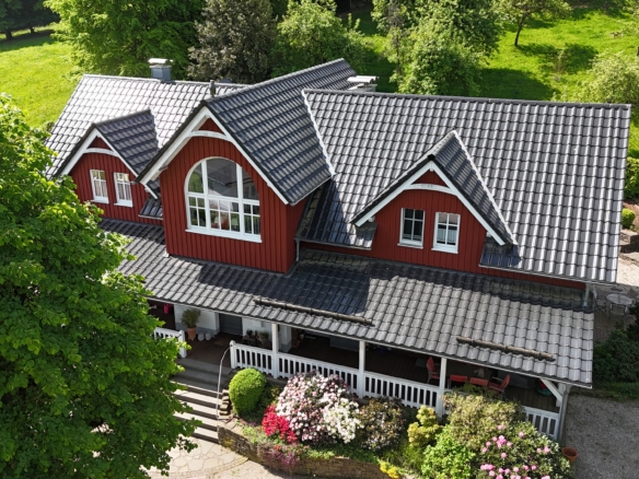 Familientraum in skandinavischem Stil